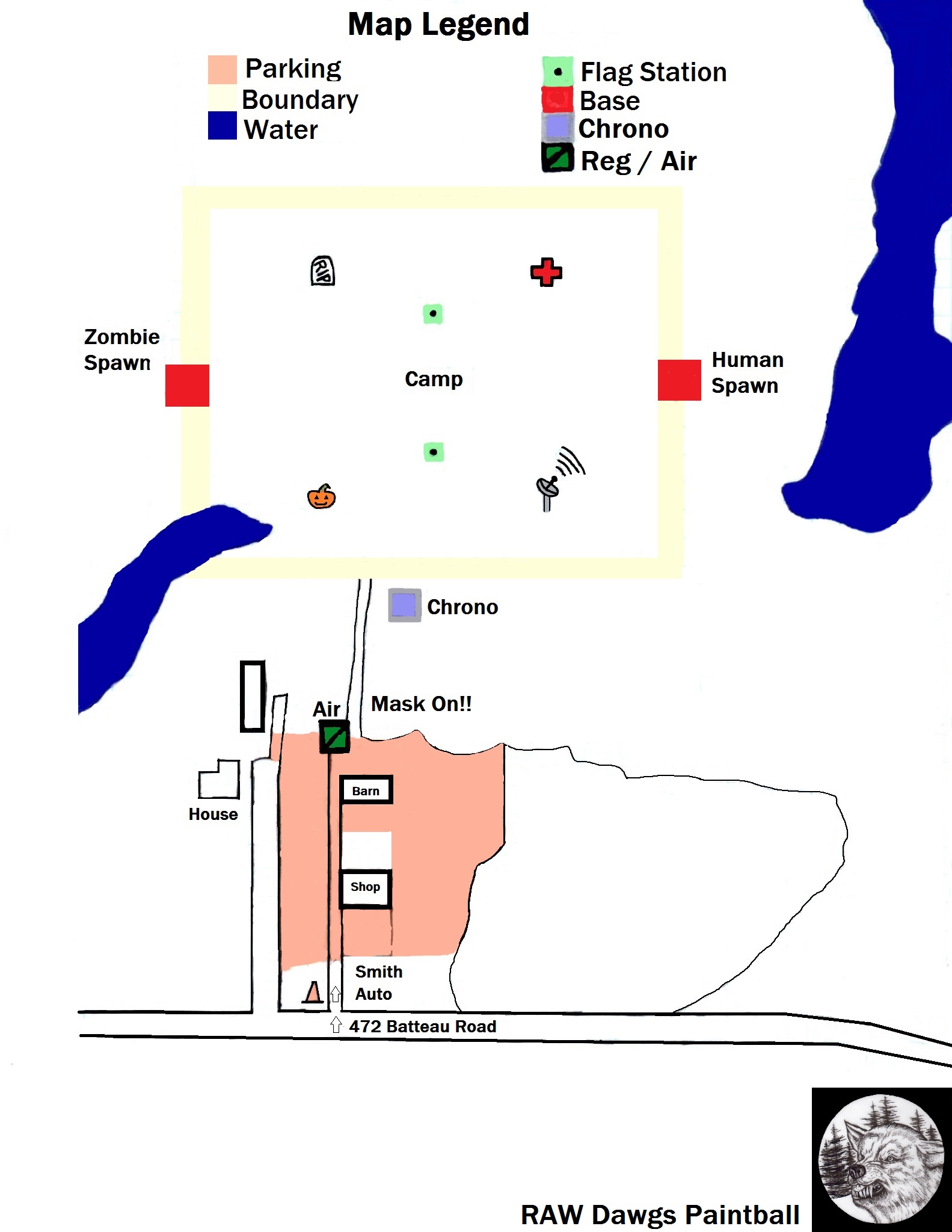 Zombie Field Map 1